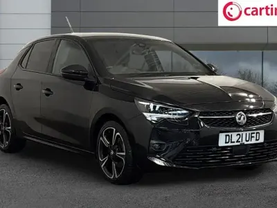Used Vauxhall Corsa SRi 101 HP (74 kW) 2021 Black Hatchback