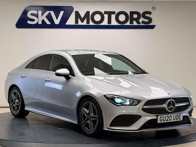 Used Mercedes CLA200 AMG line 163 HP (119 kW) 2020 Silver Coupe