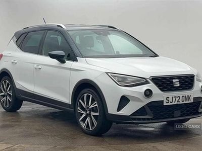 White Used 2022 Seat Arona FR SUV | £12,950 (A bit pricey)