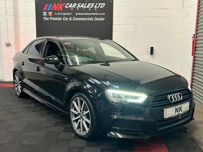 Used Audi A3 Black Edition 150 HP (110 kW) 2017 Black Sedan