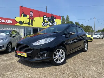 Used Ford Fiesta Zetec 2015 Black Hatchback