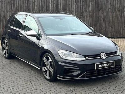 Black Used 2018 VW Golf VII R Hatchback | £19,799 (Fair price)