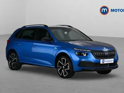 Used Skoda Kamiq Monte Carlo 110 HP (80 kW) 2023 Blue SUV