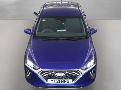 Used Hyundai Ioniq Premium 141 HP (103 kW) 2021 Blue Hatchback