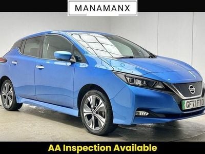 Used Nissan Leaf Tekna 160 kW (218 HP) 2021 Blue Hatchback