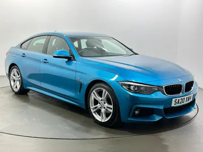 Used BMW 420 M Sport 184 HP (135 kW) 2020 Blue Coupe