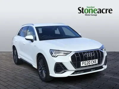 Used Audi Q3 S-Line 190 HP (139 kW) 2020 White SUV