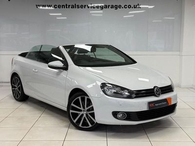 Used VW Golf Cabriolet GT 140 HP (102 kW) 2014 White Cabriolet