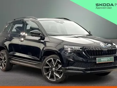Used Skoda Karoq SportLine 150 HP (110 kW) 2023 Black magic pearl effect SUV