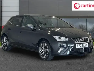 Used Seat Ibiza XCELLENCE 95 HP (69 kW) 2023 Black Hatchback