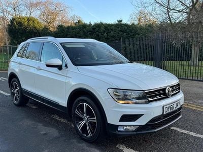 White Used 2016 VW Tiguan SE SUV | £12,880 (Fair price)
