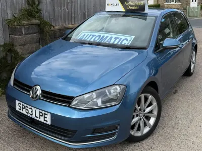 Used VW Golf VII GT 2013 Blue Hatchback