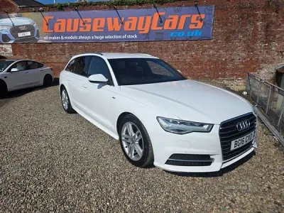 Used Audi A6 S-Line 2016 White Estate
