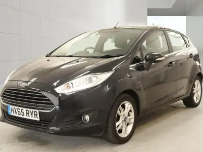 Used Ford Fiesta Zetec 2015 Black Hatchback