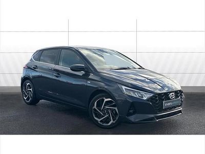 Grey Used 2022 Hyundai i20 Premium Hatchback | £14,507 (Fair price)