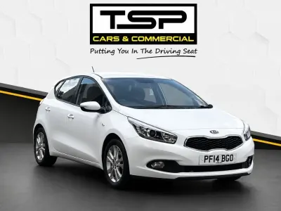 Used Kia Ceed 98 HP (72 kW) 2014 White Hatchback