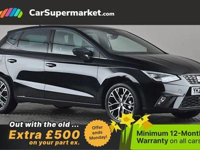 Used Seat Ibiza XCELLENCE 110 HP (80 kW) 2023 Black Hatchback