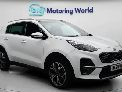 Used Kia Sportage GT-Line S 136 HP (100 kW) 2021 White SUV