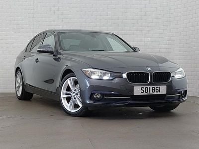 Usado BMW 320 Sport Line 190 CV (139 kW) 2016 Gris Berlina