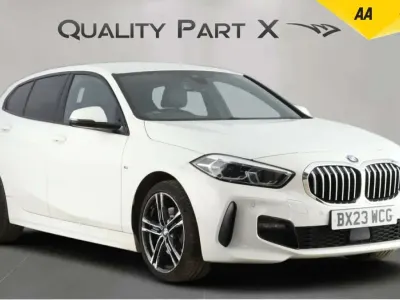 Used BMW 118 M Sport 136 HP (100 kW) 2023 White Hatchback