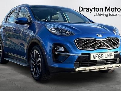 Used Kia Sportage Plus 134 HP (98 kW) 2019 Blue SUV