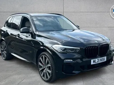 Used BMW X5 M Sport 282 HP (207 kW) 2021 Black SUV