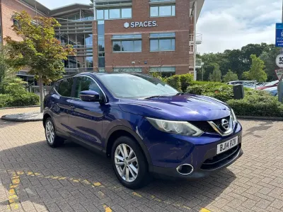 Used Nissan Qashqai Acenta Premium 2014 Blue SUV
