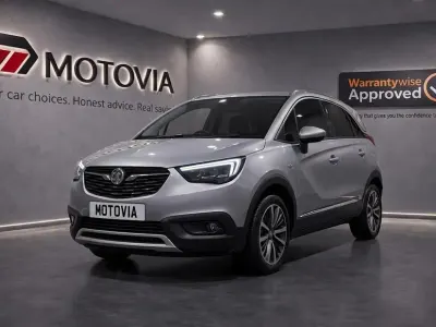 Used Vauxhall Crossland X Elite 130 HP (95 kW) 2019 Silver SUV