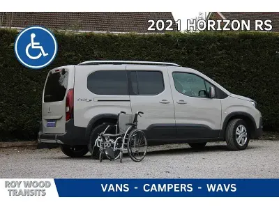 Used Peugeot Rifter Allure 131 HP (96 kW) 2021 Beige MPV