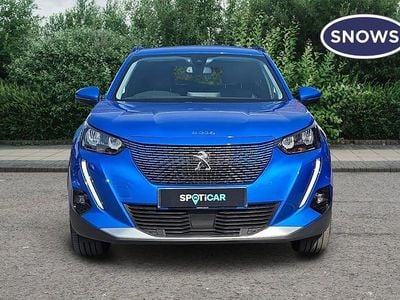 Used Peugeot e-2008 Allure Premium 100 kW (136 HP) 2022 Vertigo blue SUV