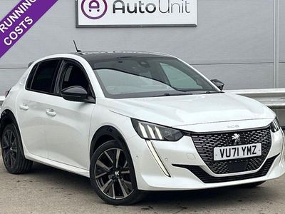 White Used 2021 Peugeot 208 Premium Hatchback | £15,890 (Fair price)