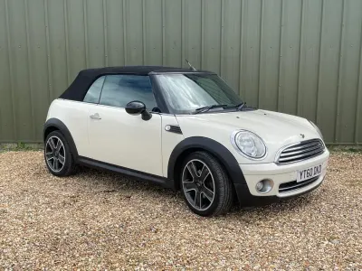 Used Mini Cooper Cabriolet 2010 White Cabriolet