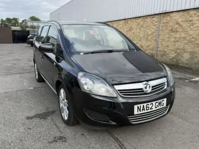 Used Vauxhall Zafira 116 HP (85 kW) 2012 Black MPV