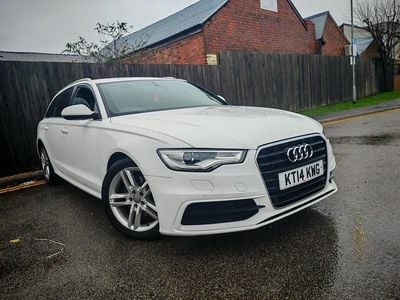 White Used 2014 Audi A6 S-Line Estate | £5,995 (Good price)