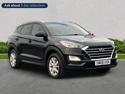 Black Used 2018 Hyundai Tucson SE SUV | £9,732 (Fair price)
