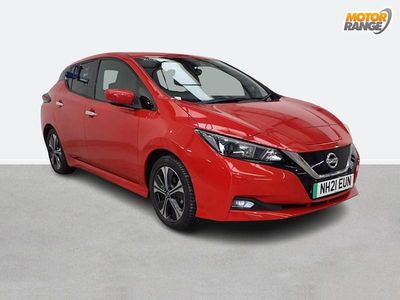Red Used 2021 Nissan Leaf N-Connecta Hatchback | £9,495 (Fair price)