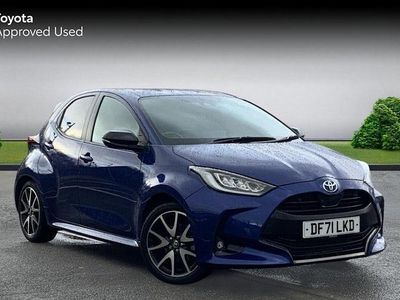 Used Toyota Yaris Hybrid City 116 HP (85 kW) 2021 Galactic blue Hatchback