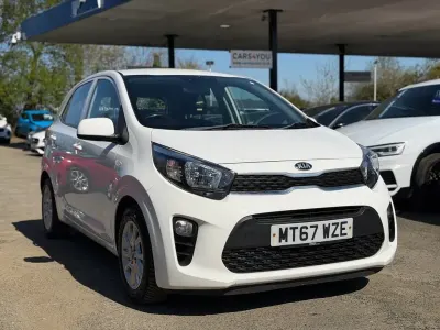 Used Kia Picanto 66 HP (48 kW) 2017 White Hatchback