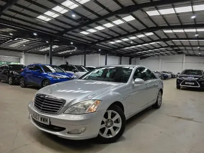 Used Mercedes S280 2007 Silver Sedan