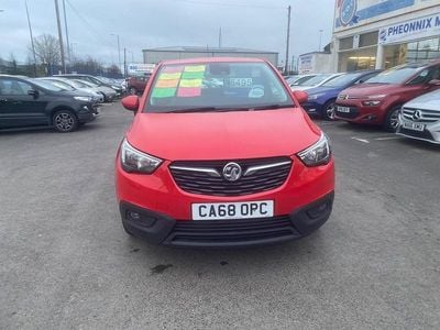 Used Vauxhall Crossland X 81 HP (59 kW) 2019 Red SUV