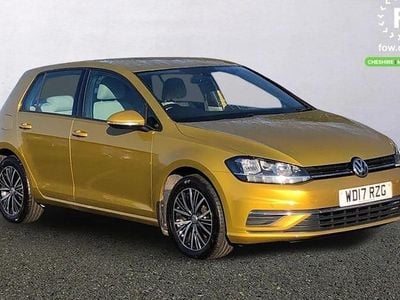 Used VW Golf VII SE 150 HP (110 kW) 2017 Yellow Hatchback