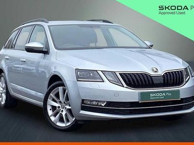 Used Skoda Octavia SE L 147 HP (108 kW) 2020 Brilliant silver metallic Estate