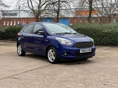 Used Ford Ka Plus Zetec 85 HP (62 kW) 2016 Blue Hatchback