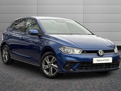 Used VW Polo R-line 95 HP (69 kW) 2023 Blue Hatchback