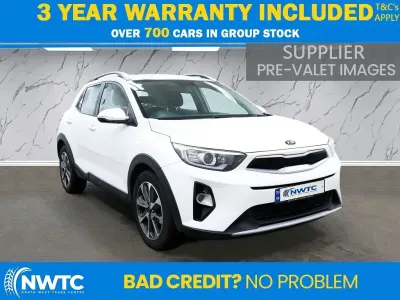 Used Kia Stonic 98 HP (72 kW) 2018 White SUV