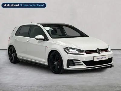 Begagnad VW Golf VII GTI 230 HK (169 kW) 2018 Vit Halvkombi
