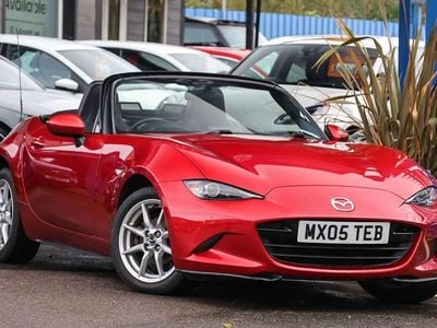 Red Used 2016 Mazda MX5 Cabriolet | £10,491 (Fair price)