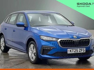 Used Skoda Scala SE 113 HP (83 kW) 2025 Race blue metallic Hatchback