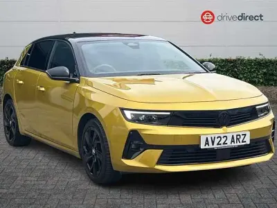 Used Vauxhall Astra GS Line 2022 Yellow/black Hatchback