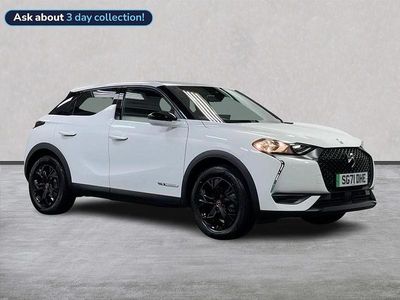 Used DS Automobiles DS3 Crossback Performance 100 kW (136 HP) 2021 White SUV